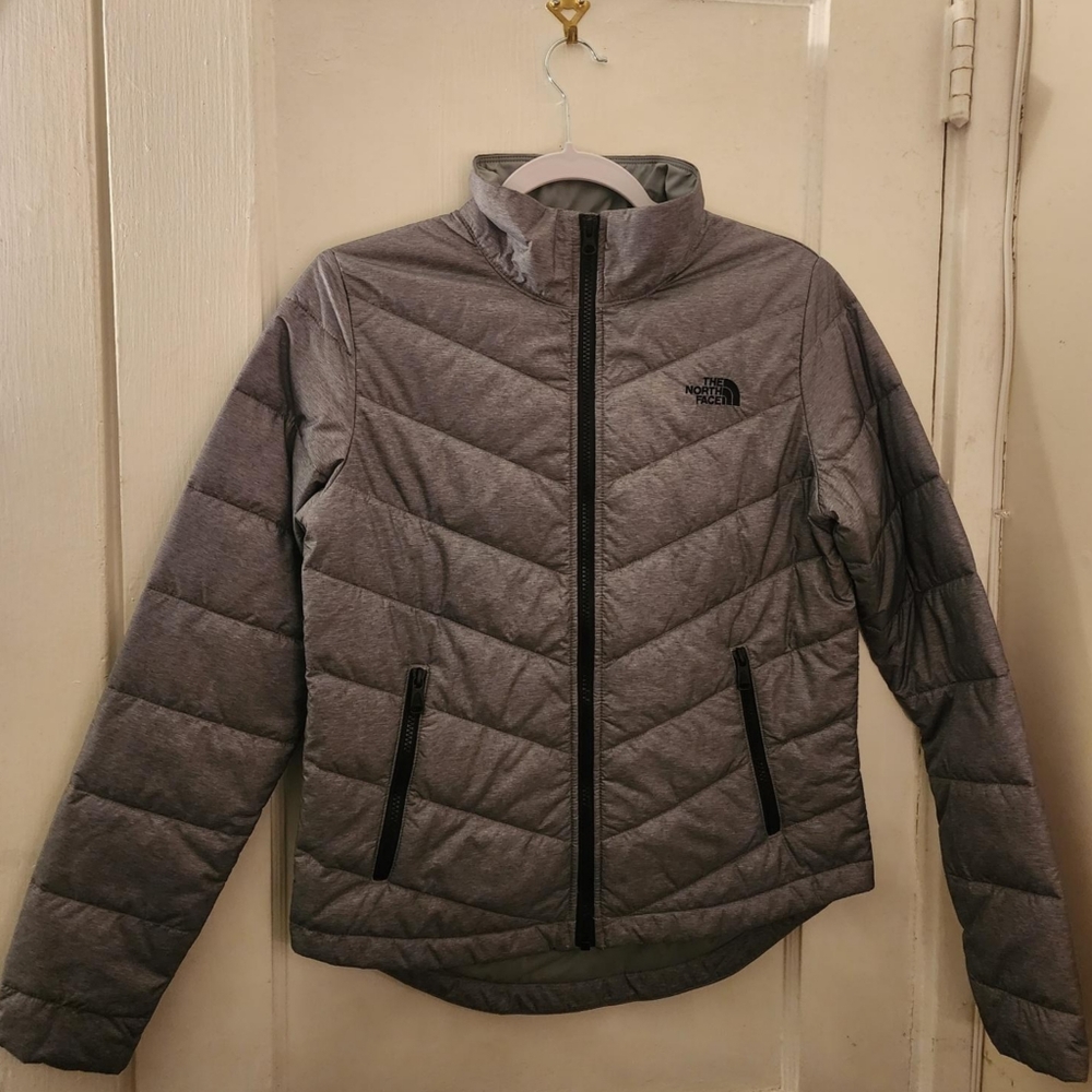 Gray Northface Jacket